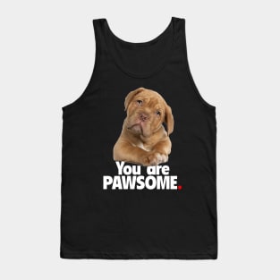 You are PAWSOME - Dark Tank Top